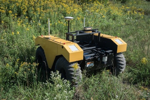 Ground robot usage in smart farming